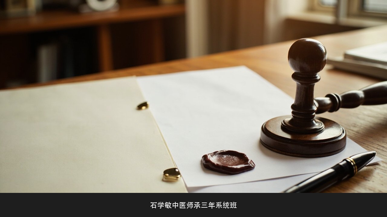 师承公证和备案到底要办哪些手续?石学敏中医师承三年系统班办理流程课题