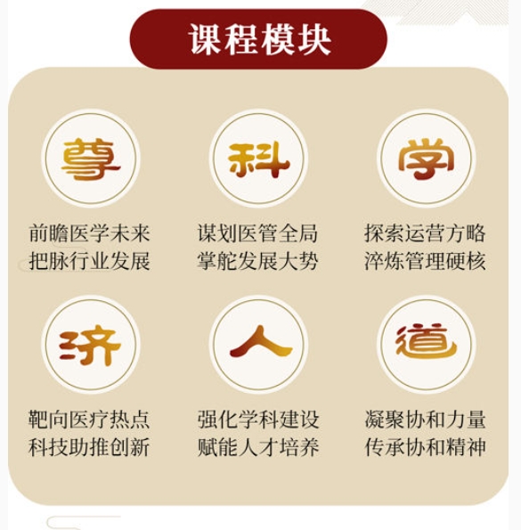 北京协和医学院医院管理MHA课程班