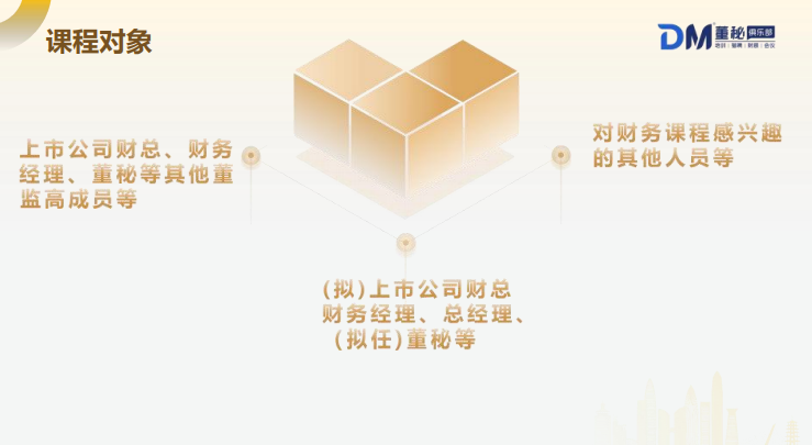 董秘俱乐部拟上市企业财务总监实操研修班