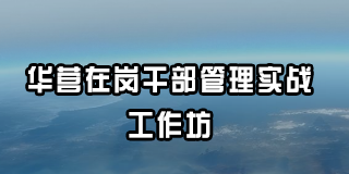 华营在岗干部管理实战工作坊