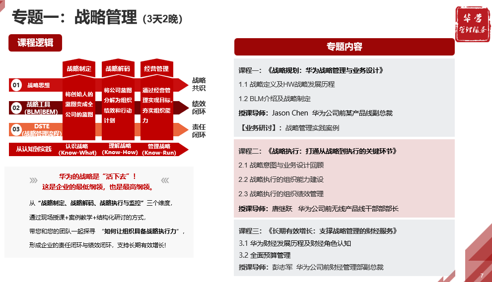 华营卓越专题班