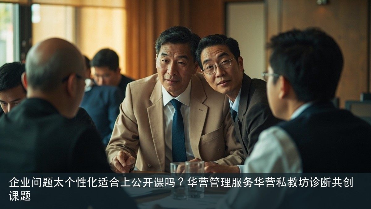 企业问题太个性化适合上公开课吗?华营管理服务华营私教坊诊断共创课题