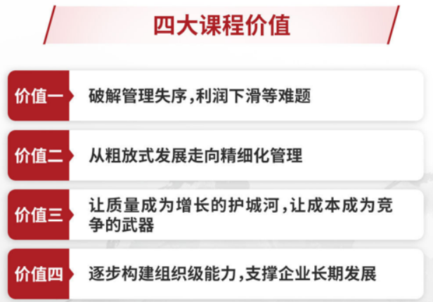 华营卓越专题班-质量与成本