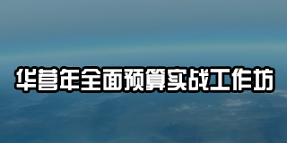 华营年全面预算实战工作坊