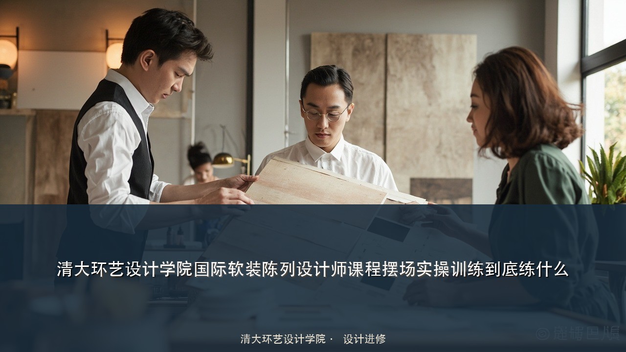 清大环艺设计学院国际软装陈列设计师课程摆场实操训练到底练什么