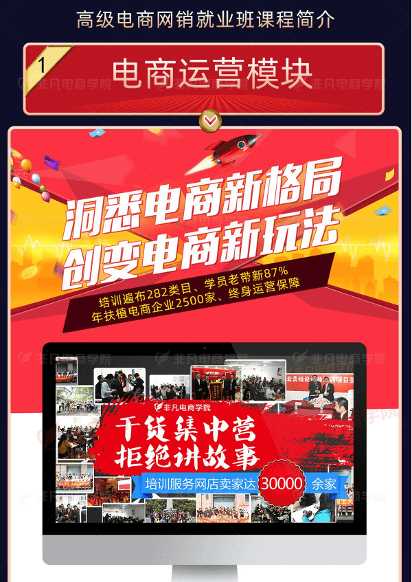 高级电商网销就业班