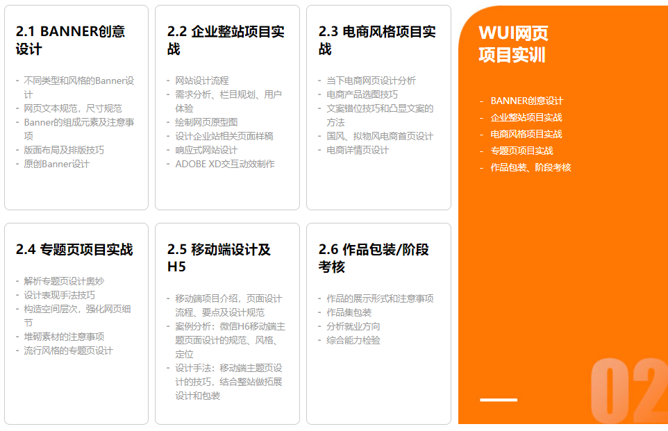 网页美工设计就业班