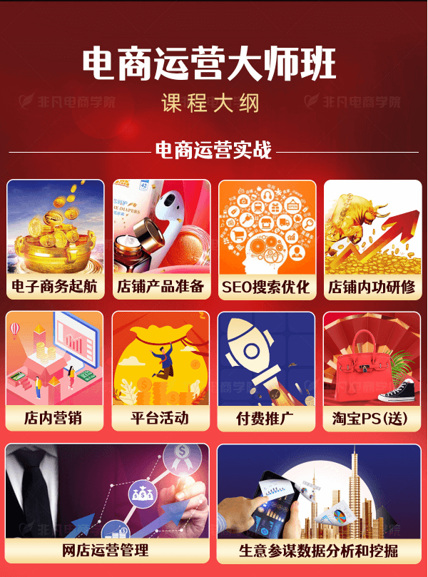 电商运营大师班(电子商务)