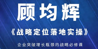 顾均辉战略定位落地实操班