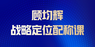 顾均辉战略定位配称课