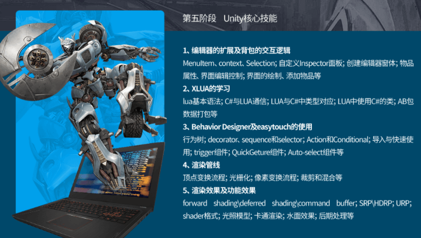 Unity 3D专业课程