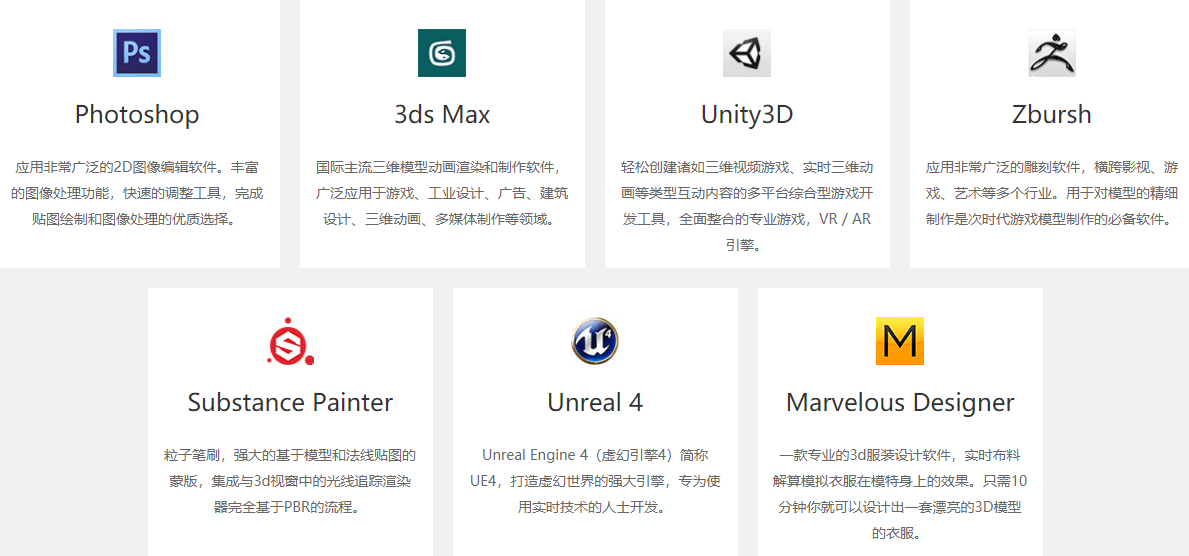 VR/AR美术设计课程
