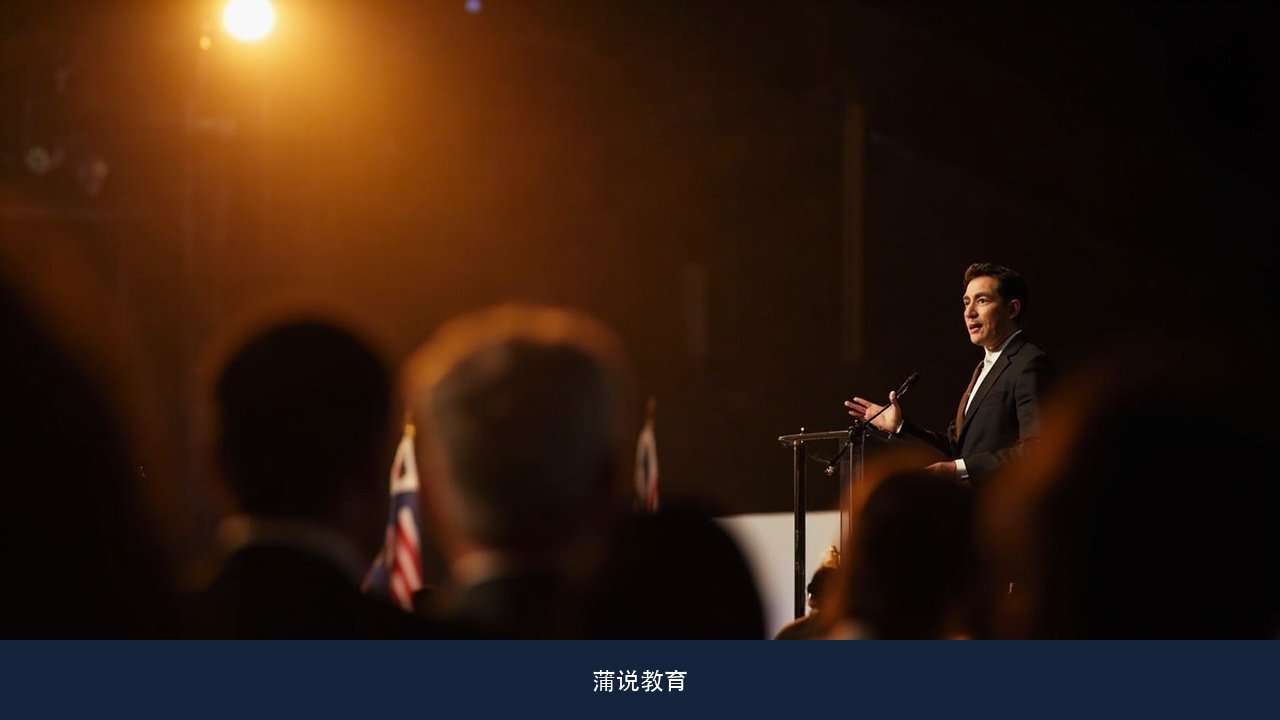魅力演讲课程把内容分成