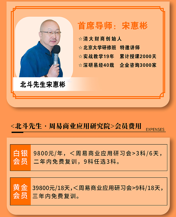 宋惠彬周易商业应用研习会