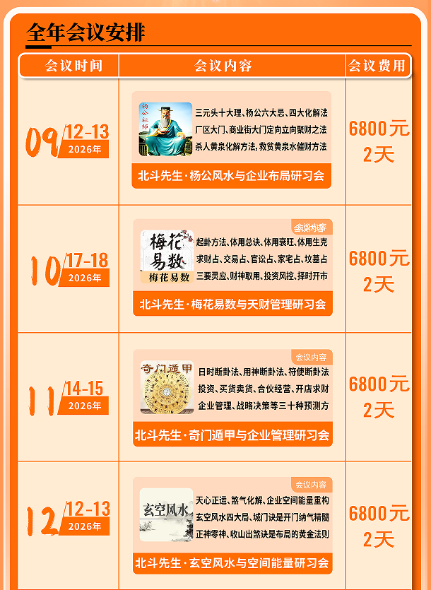 宋惠彬周易商业应用研习会