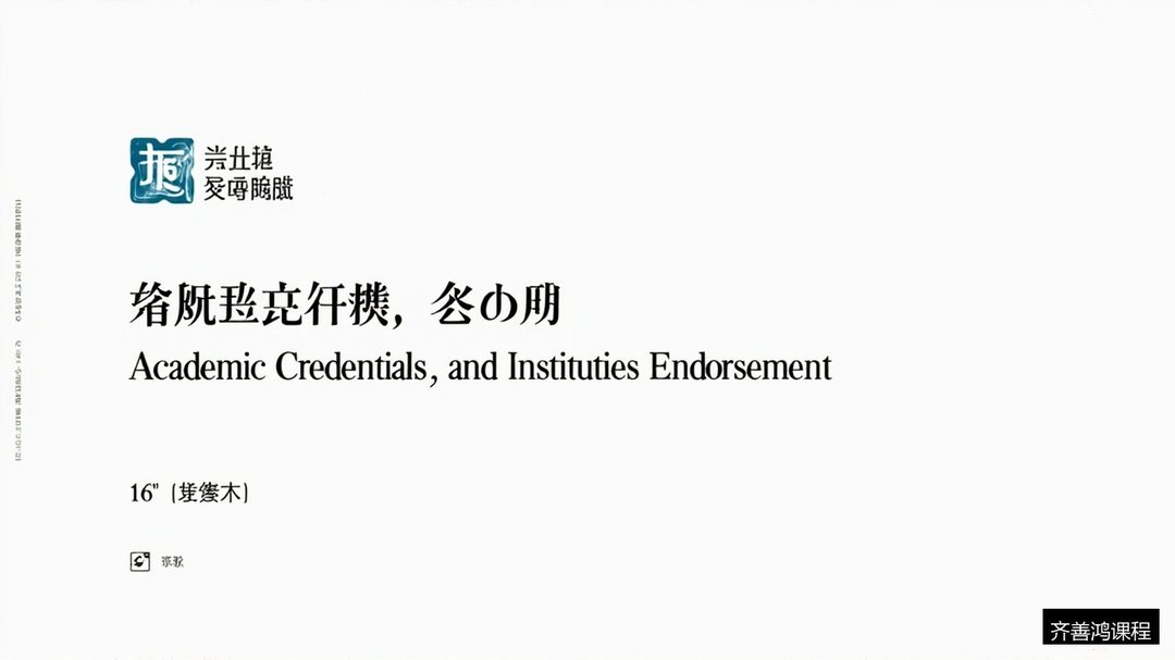 齐善鸿国学课程怎么样?南开博导加老子书院学术院长的双重背书