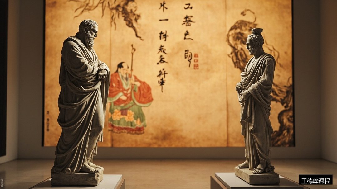 王德峰哲学课孟子心之为心,和西方巴门尼德思维存在同一性怎么对比