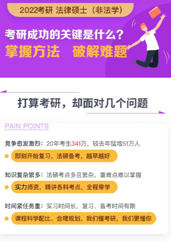 考研法律硕士（非法学）全程班