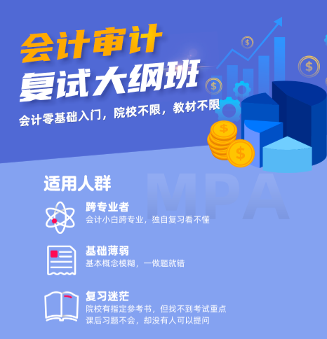 考研会计、审计复试大纲班