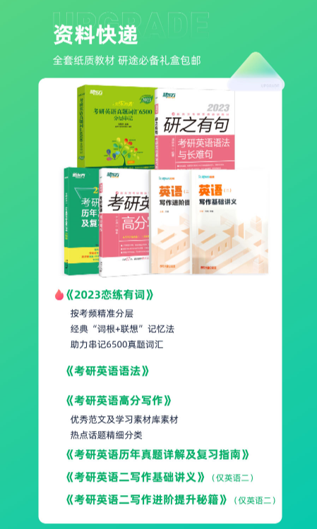 2023考研英语全程班长线3班