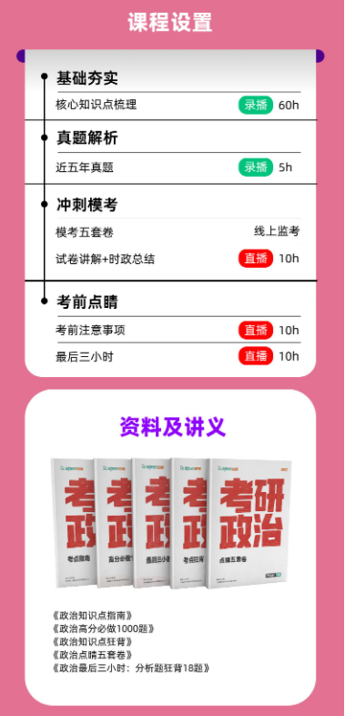 考研政治初试协议班