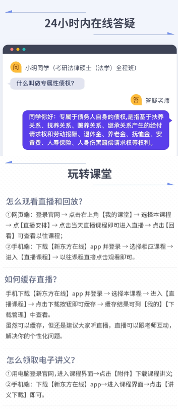 考研法律硕士（法学）全程班