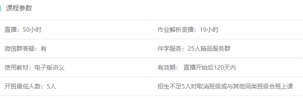 北美读研GMAT直播25人班