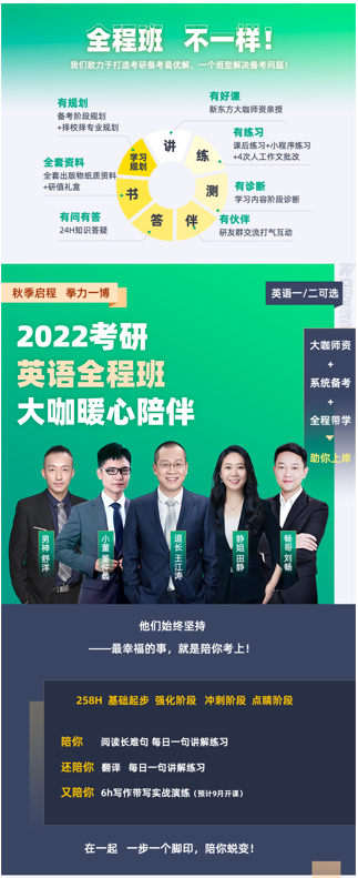 考研英语大咖全程班