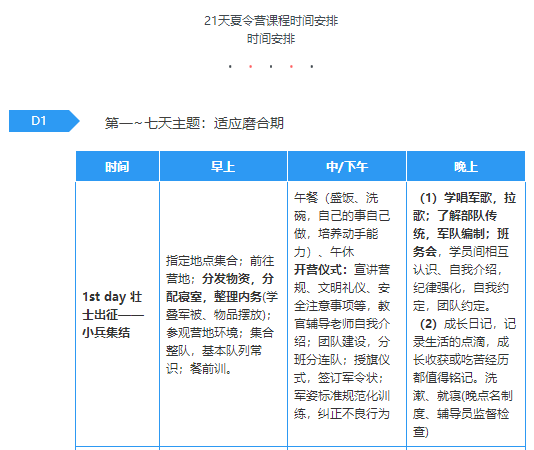 成都better暑假军训夏令营
