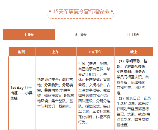 成都better暑假军事拓展夏令营