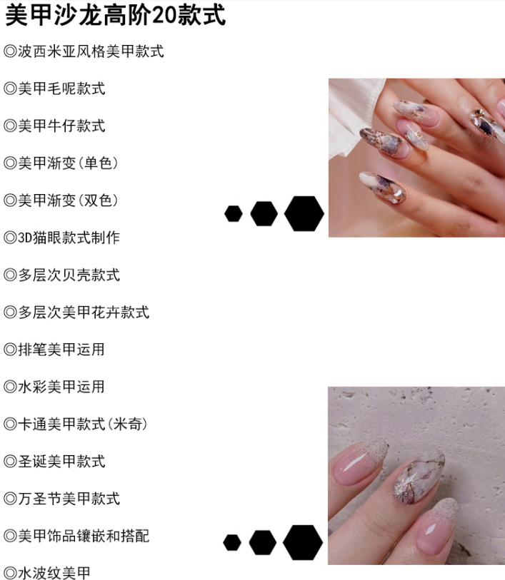 美甲专业班