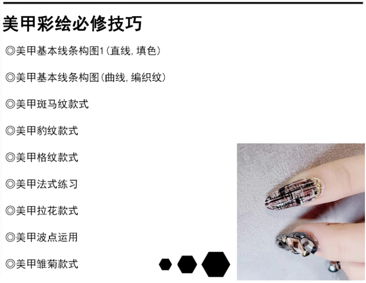 美甲沙龙专业班