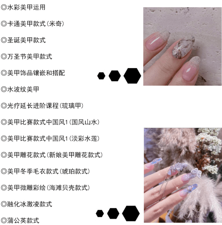 美甲沙龙专业班