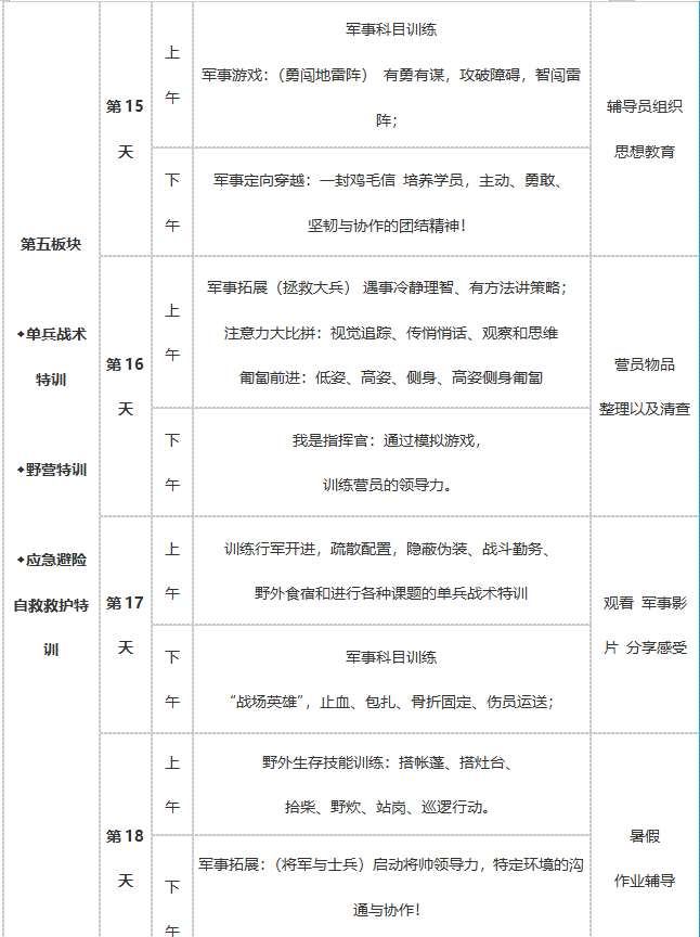 28天军事将帅营