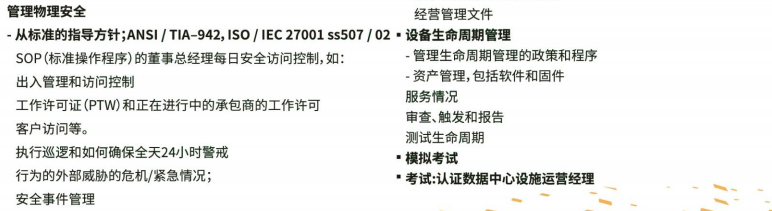 CDFOM认证数据中心设施运营经理