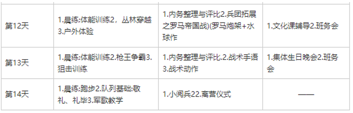 长沙孩子军训夏令营
