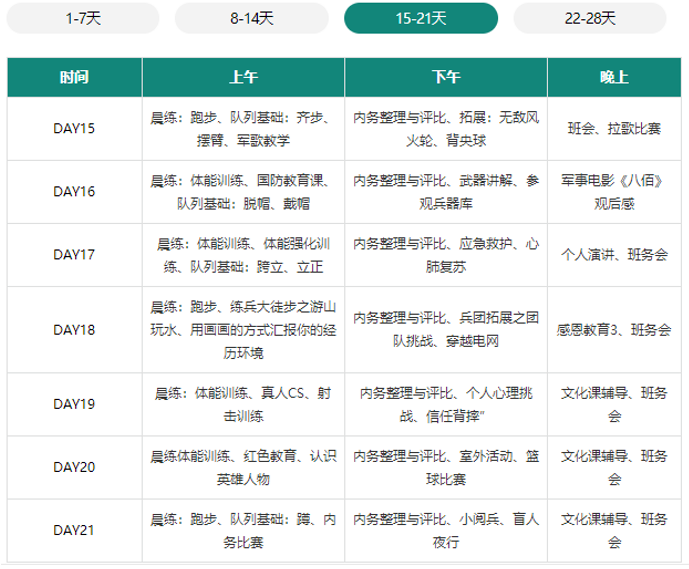 长沙青少年暑假训练营