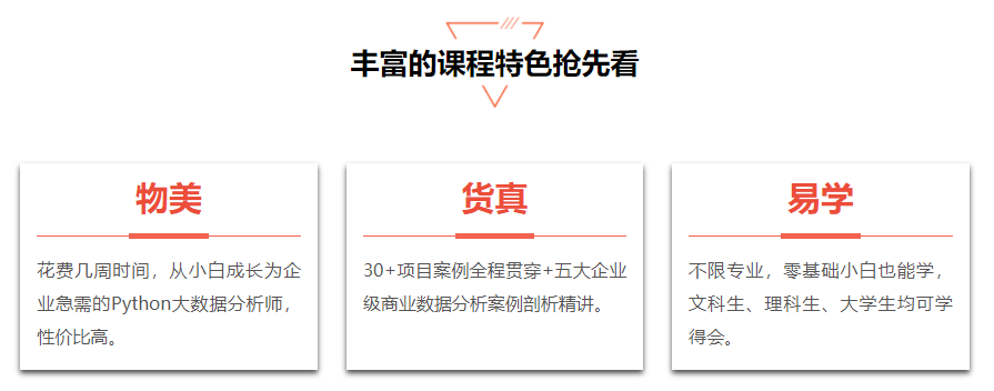 大数据分析就业班