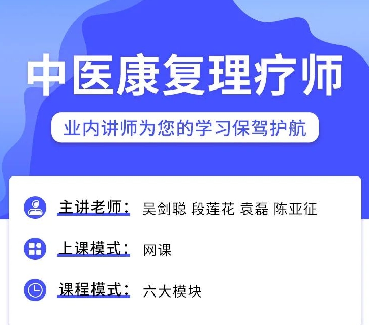  元培工匠职教院中医康复理疗师