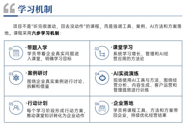 时代华商营销增长与卓越领导力MBA高级研修班