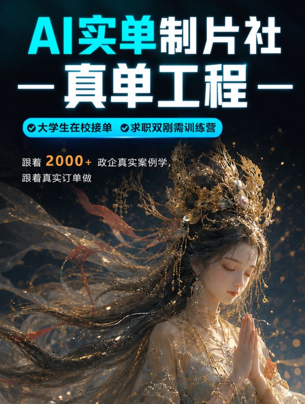 AI实单制片社真单工程