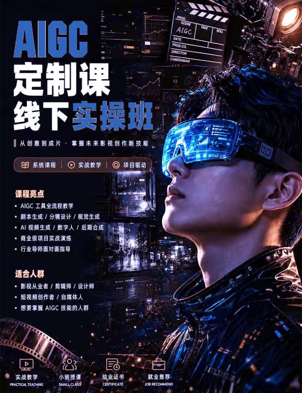 AIGC定制课线下实操班