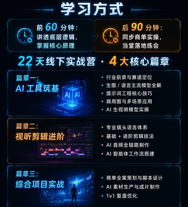 AIGC定制课线下实操班