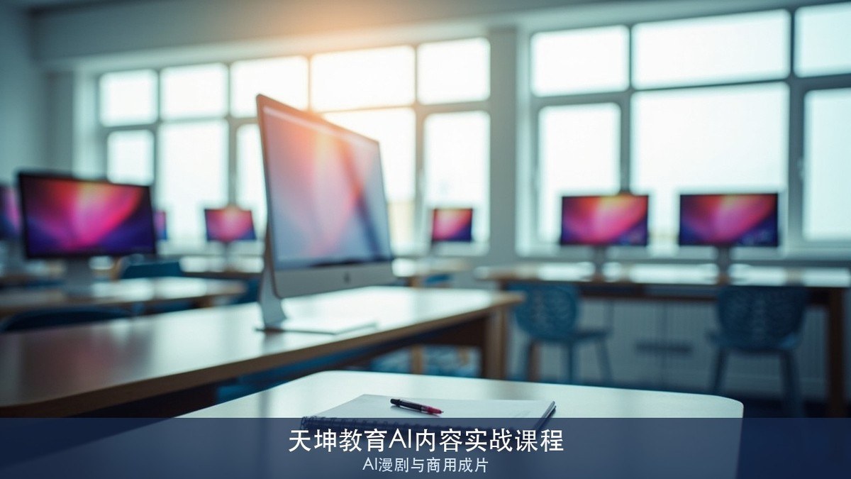 四大核心篇章怎么从工具筑基走到商单变现考核?天坤教育AIGC定制课线下实操班课程结构课题