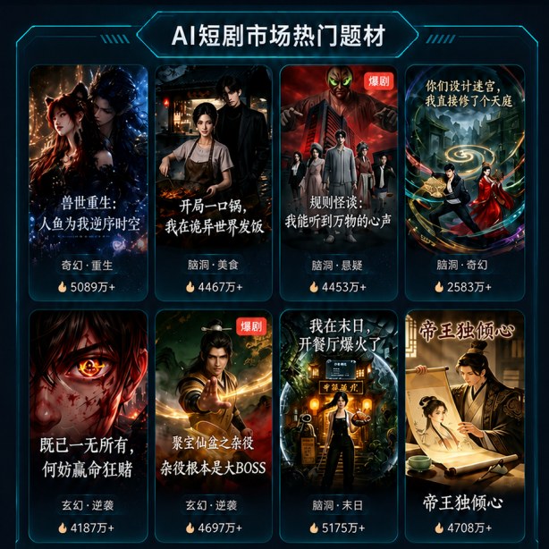 AI实单制片社真单工程