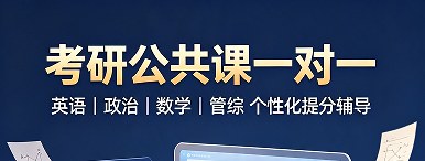 文登考研一对一公共课专业课