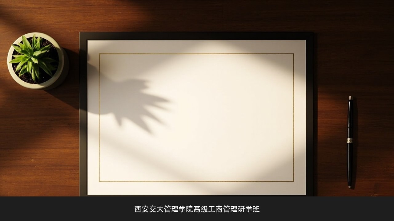 结业证书是“非学历教育“这个怎么理解?西安交大管理学院高级工商管理研学班证书性质课题