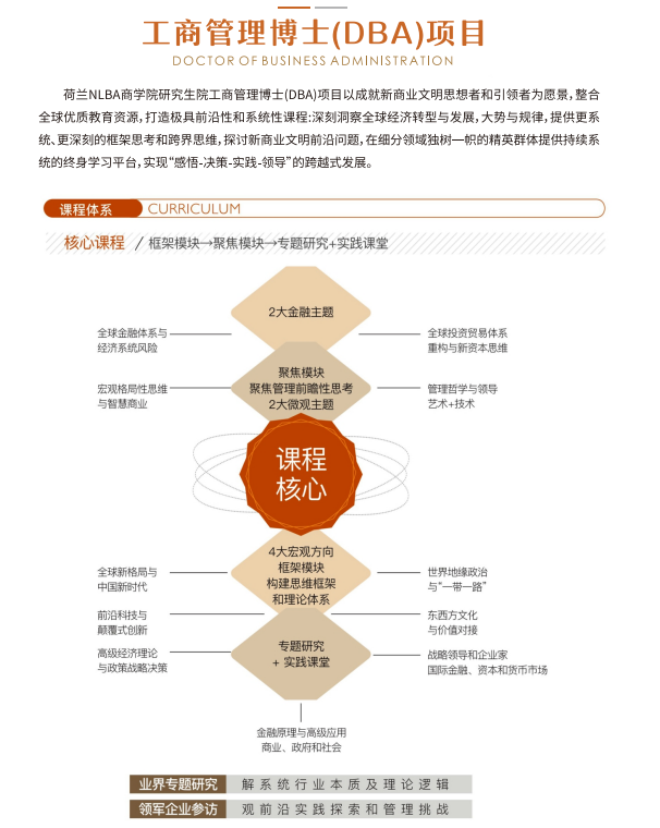荷兰NLBA商学院工商管理博士DBA课程