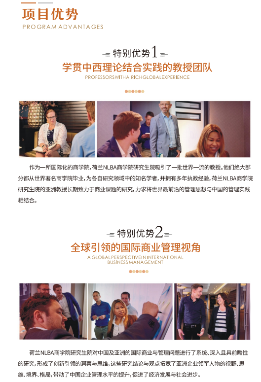 荷兰NLBA商学院工商管理博士DBA课程