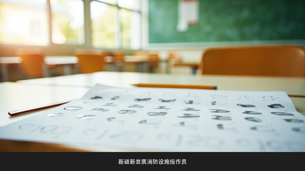消防设施操作员考试考什么形式?新疆新发展消防设施操作员课程考核流程课题